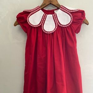 The Proper Peony Red Toddler Dress